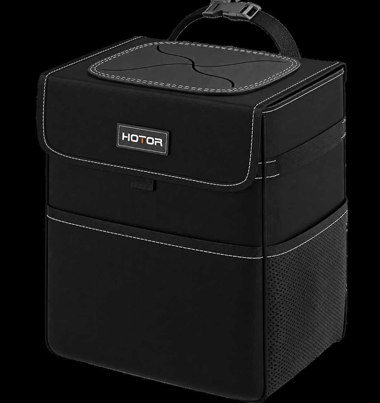 Leak-proof car trash can